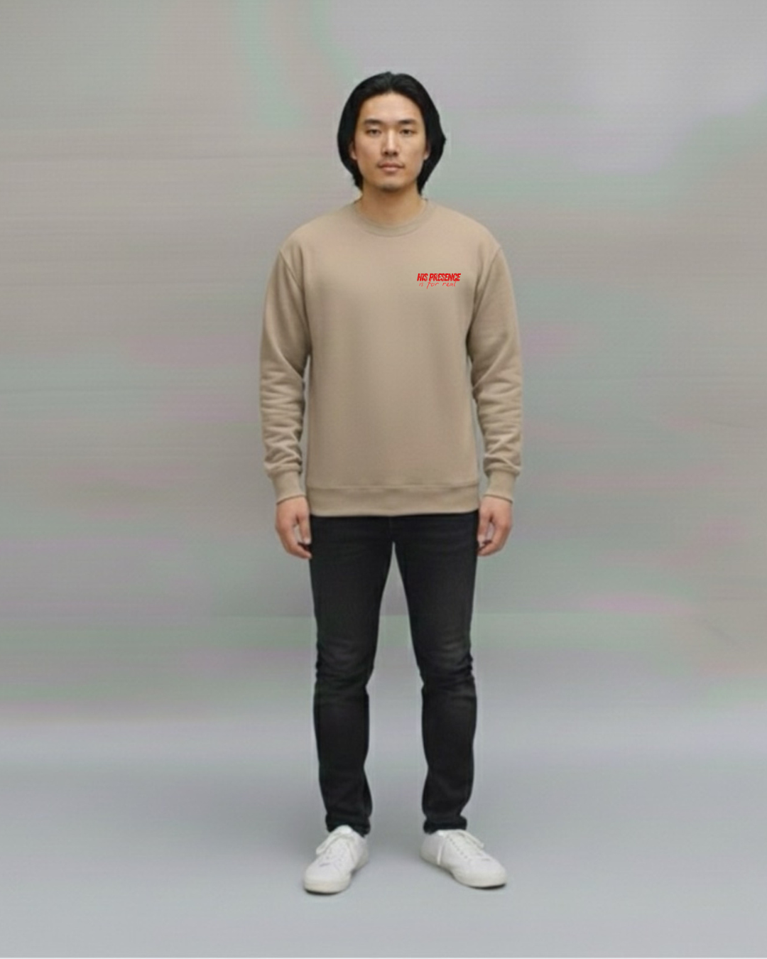 HIS PRESENCE 'is for real' Crewneck