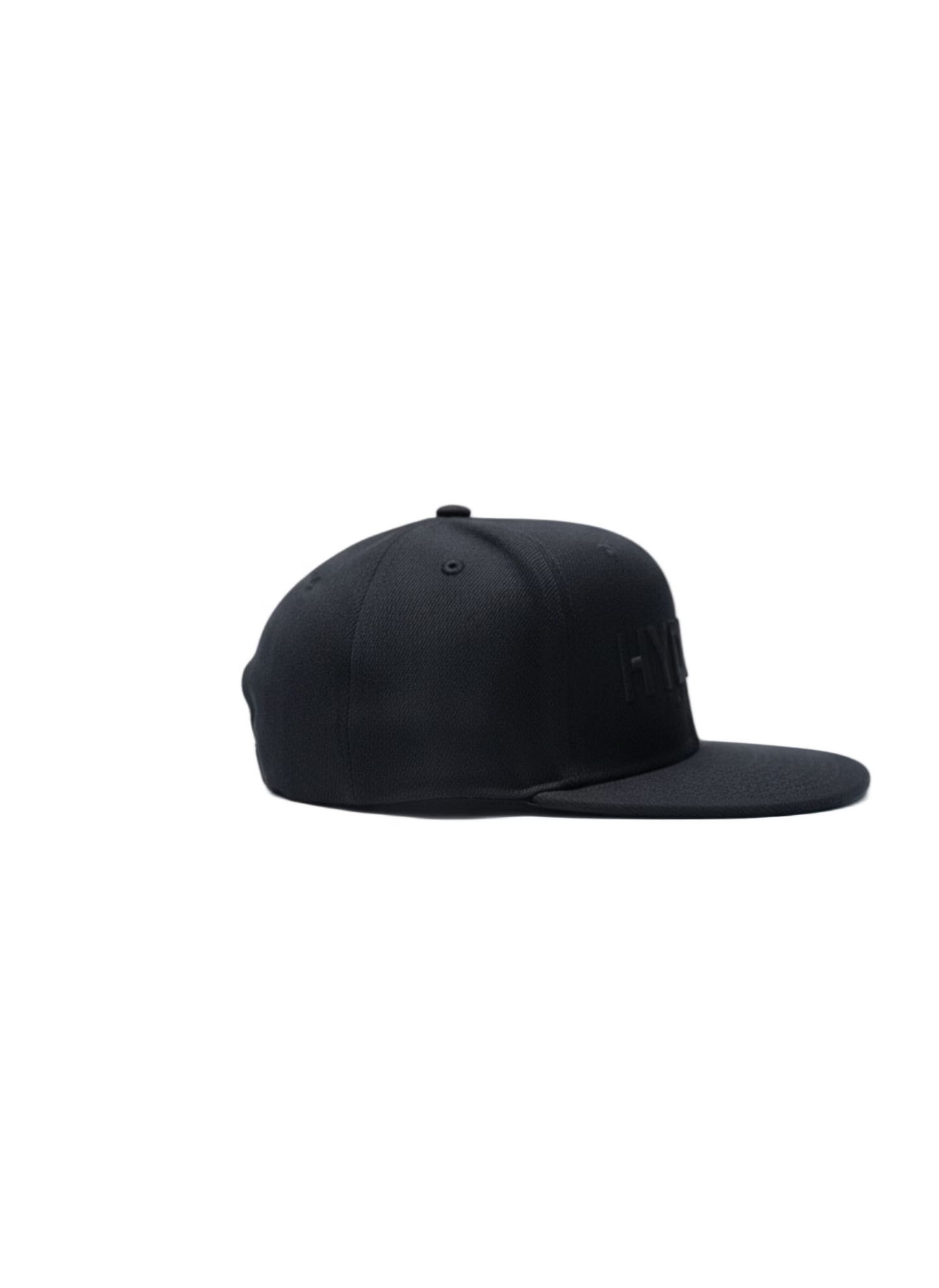 Black on Black Embroidered HYDRATE Flatbill Hat (Pre-Order)